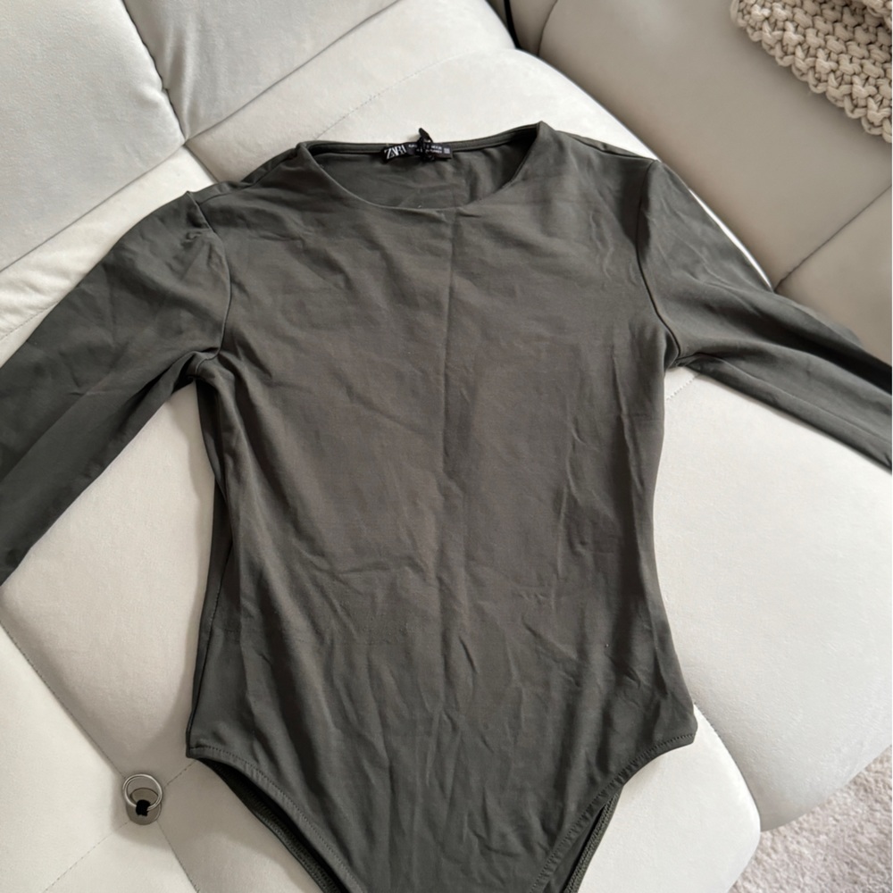 Zara bodysuit army green